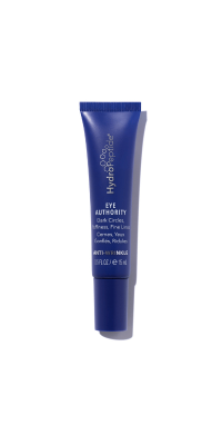 Small deep blue squeeze tube